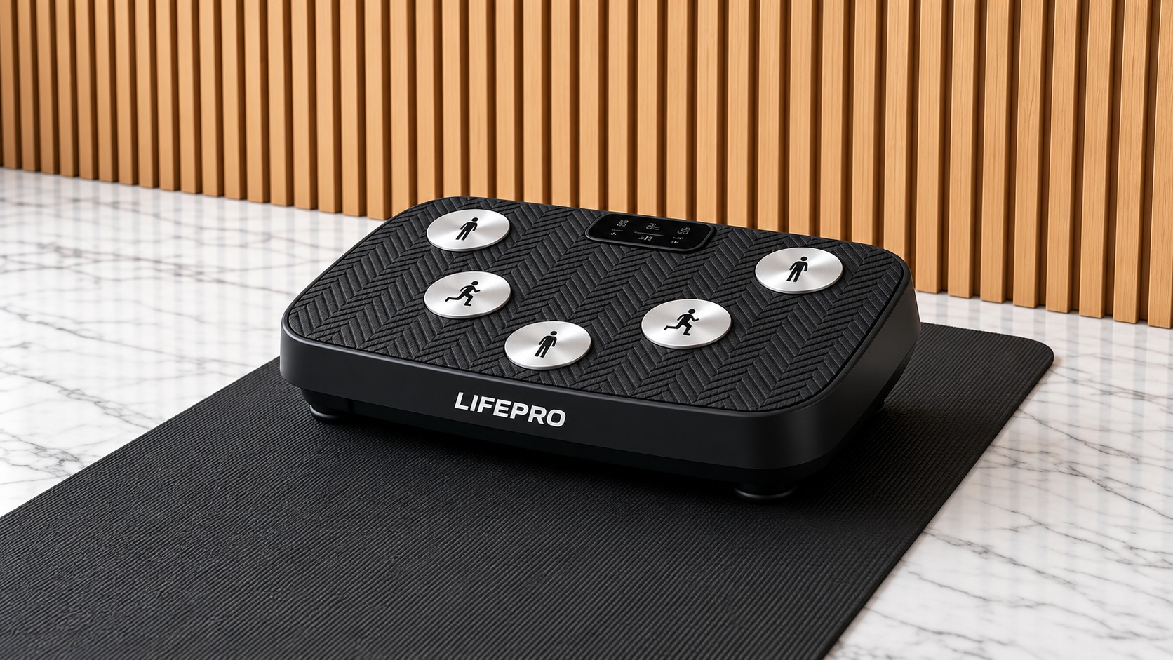 Lifepro vibration plate in the Wellness Suite